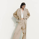 Sienna Cropped Trenchcoat